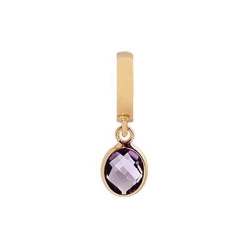 Image of Christina Collect Purple amethyst dream forgyldt